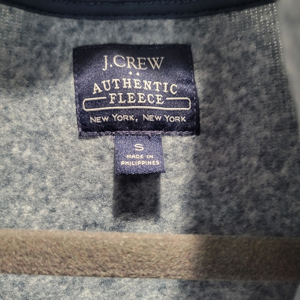 J.Crew Fleece Half Zip - Picture 3 of 4
